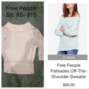 Free People Palisades Top size XS